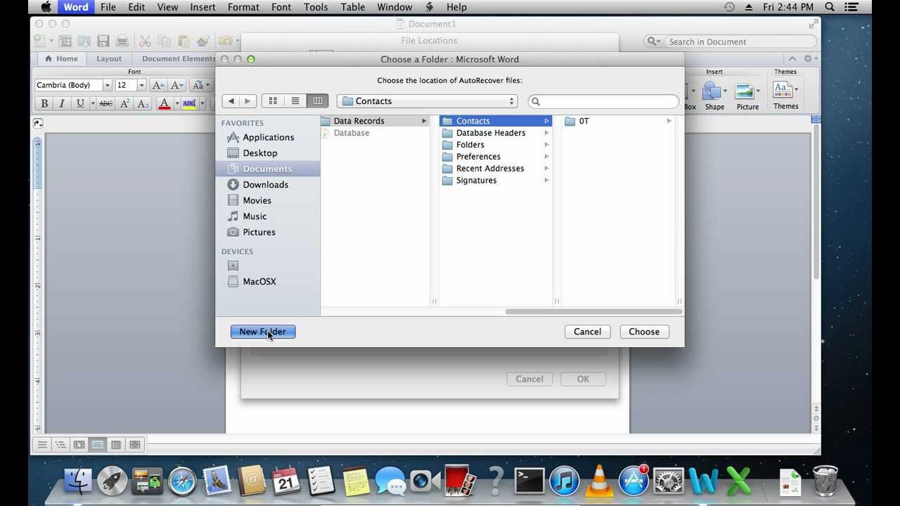 what is the word document for mac